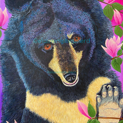 Tea Towel - Magnolia Moon